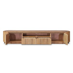 Adsila 2.4m TV Entertainment Unit - Marri Natural TV/Entertainment Unit Marri-Core   