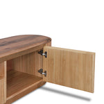 Adsila 2.4m TV Entertainment Unit - Marri Natural TV/Entertainment Unit Marri-Core   