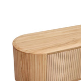 Adsila 2.4m TV Entertainment Unit - NZ Natural Ash TV/Entertainment Unit Marri-Core   