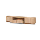Adsila 2.4m TV Entertainment Unit - NZ Natural Ash TV/Entertainment Unit Marri-Core   