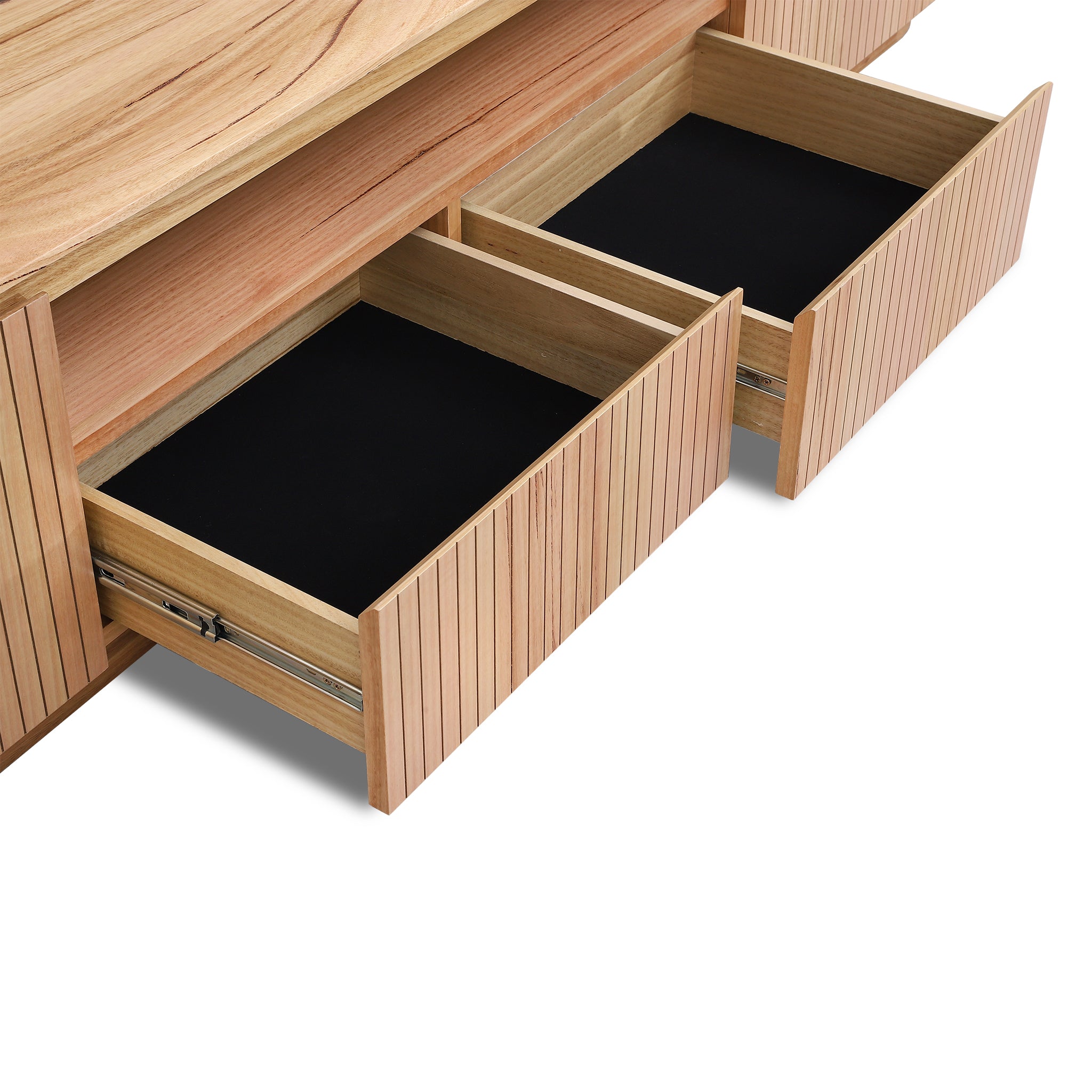 Adsila 2.4m TV Entertainment Unit - NZ Natural Ash TV/Entertainment Unit Marri-Core   