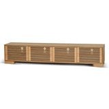 Riley 2.3m TV Entertainment Unit - Natural TV/Entertainment Unit Dwood-Core   