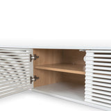 Riley 2.3m TV Entertainment Unit - White TV/Entertainment Unit Dwood-Core   