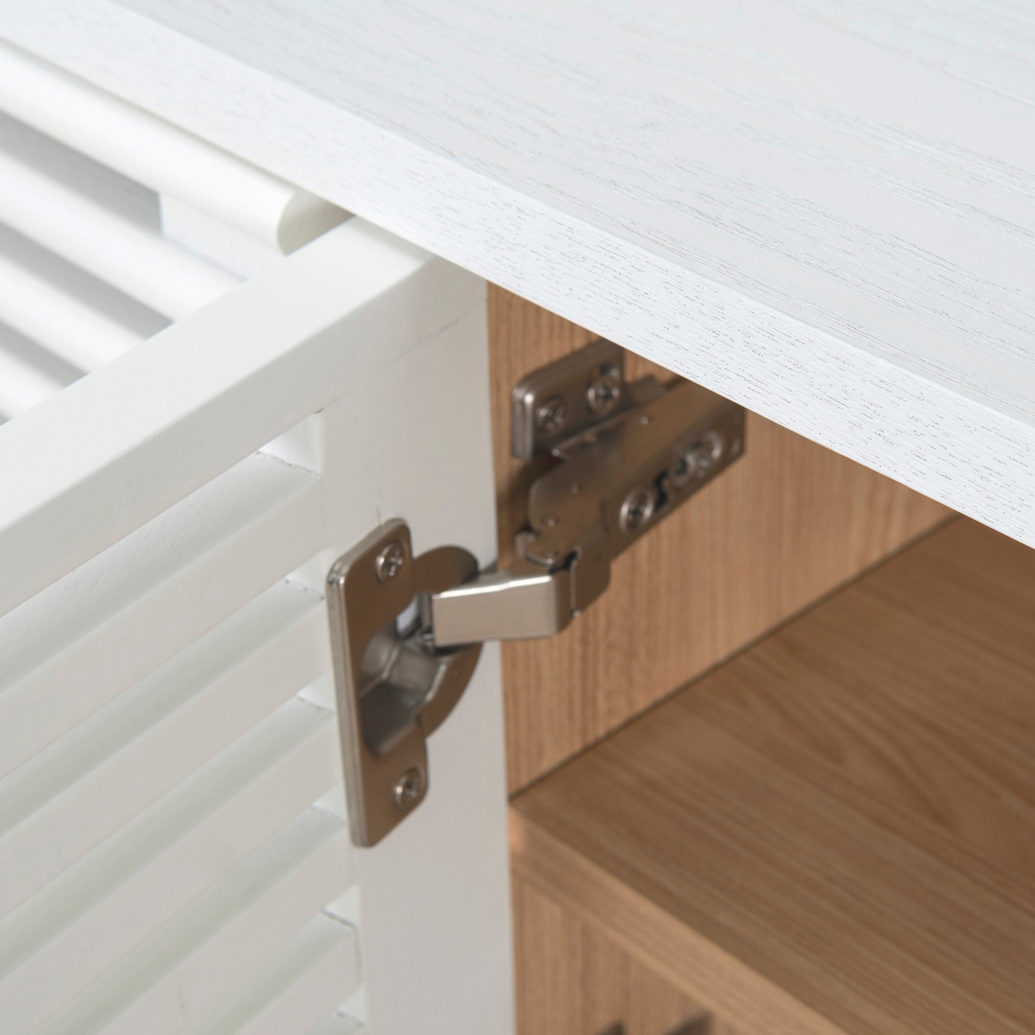 Riley 2.3m TV Entertainment Unit - White TV/Entertainment Unit Dwood-Core   