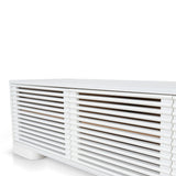 Riley 2.3m TV Entertainment Unit - White TV/Entertainment Unit Dwood-Core   