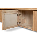 Varika 2m TV Entertainment Unit - Natural TV/Entertainment Unit Reclaimed-Core
