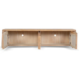 Varika 2m TV Entertainment Unit - Natural TV/Entertainment Unit Reclaimed-Core