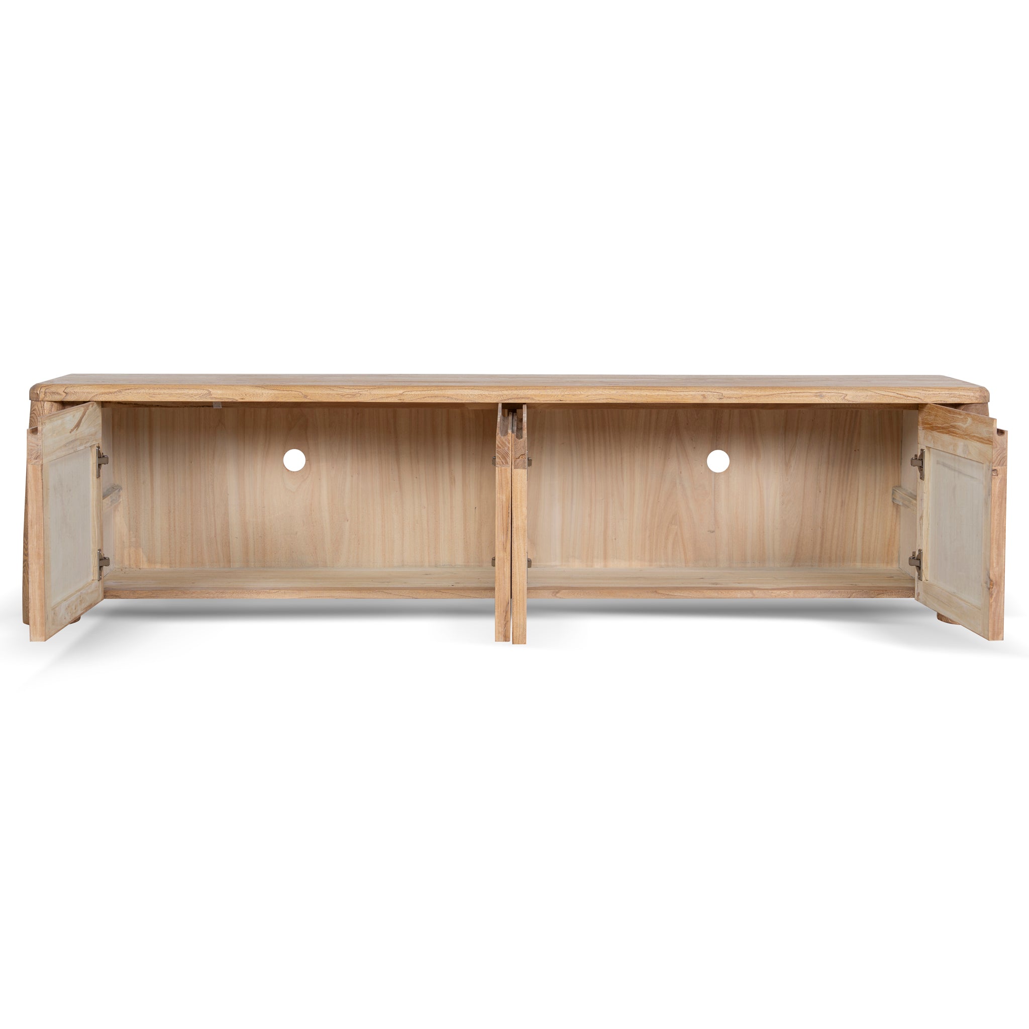 Varika 2m TV Entertainment Unit - Natural TV/Entertainment Unit Reclaimed-Core