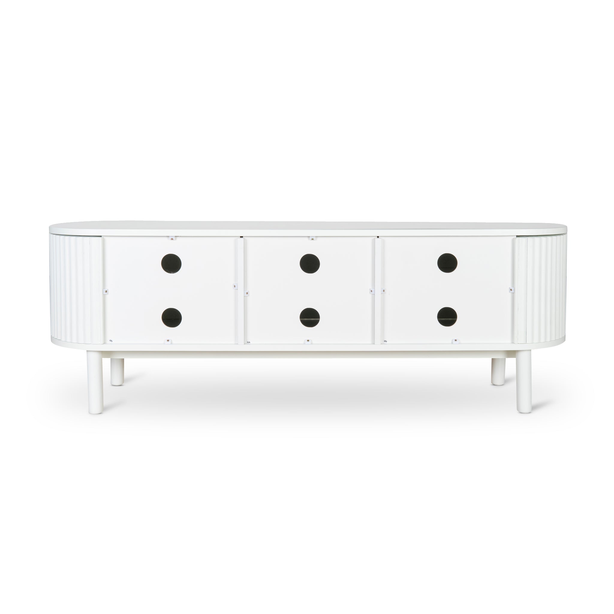Melita 1.6m TV Entertainment Unit - Warm White TV/Entertainment Unit KD-Core