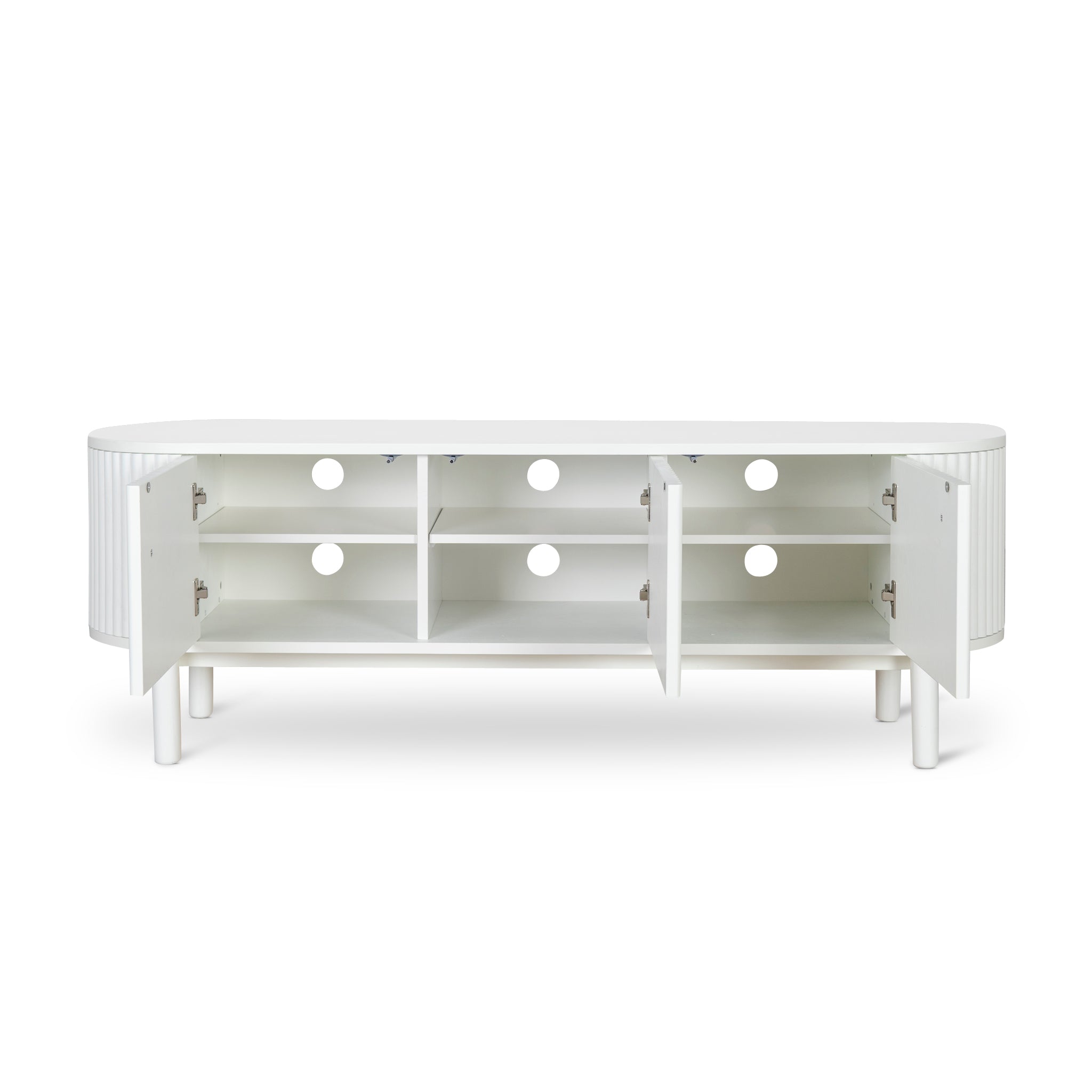 Melita 1.6m TV Entertainment Unit - Warm White TV/Entertainment Unit KD-Core