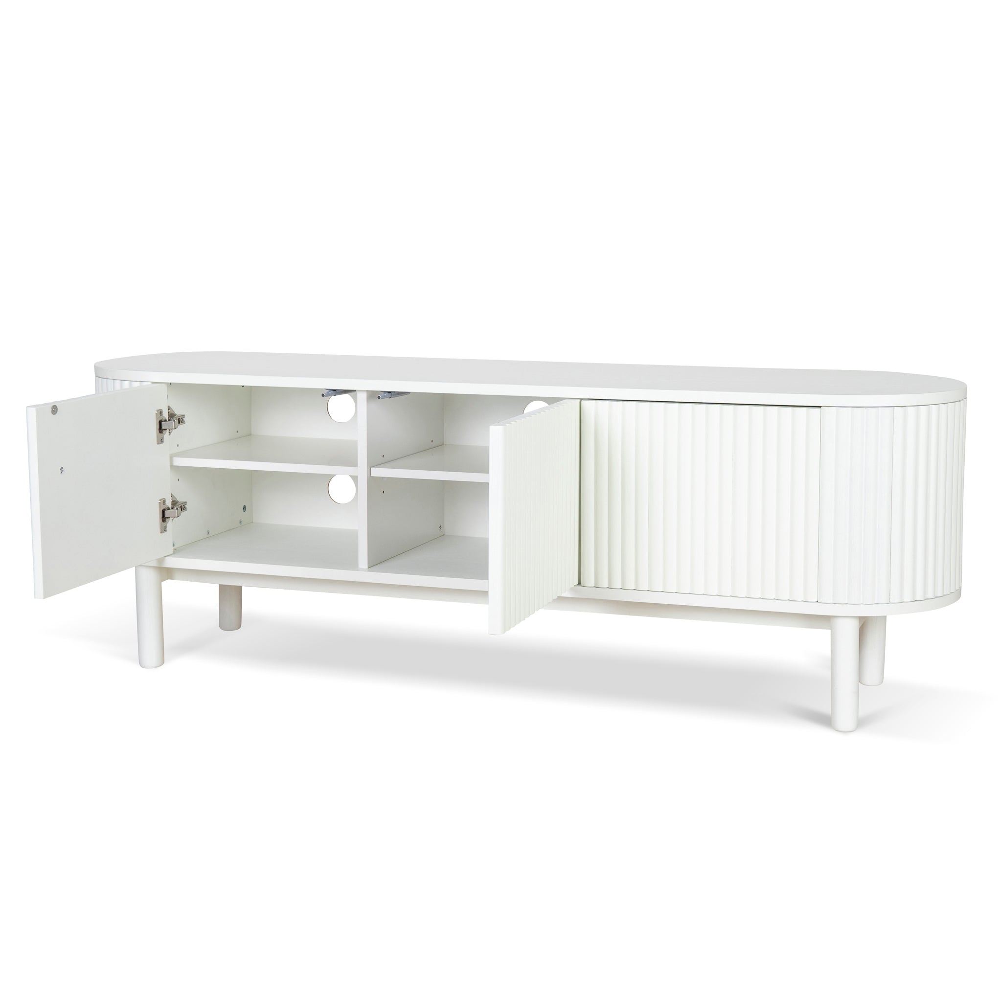 Melita 1.6m TV Entertainment Unit - Warm White TV/Entertainment Unit KD-Core