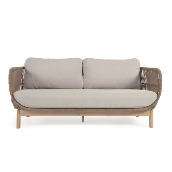 Talina 3 Seater Outdoor Sofa - Beige Outdoor Sofa The Form-Local   
