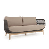 Talina 3 Seater Outdoor Sofa - Green Outdoor Sofa The Form-Local   