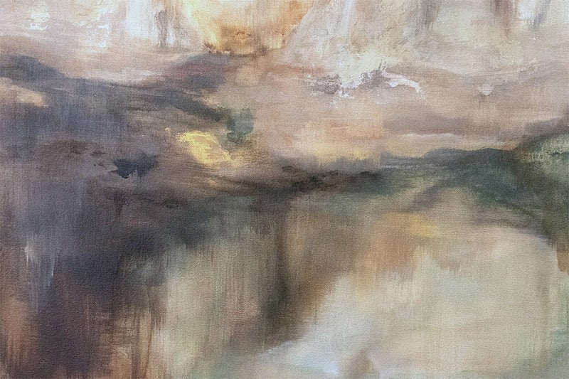 The Lengths, By Hope Bainbridge Wall Art Gioia-Local 60x40cm Framed Canvas Gold