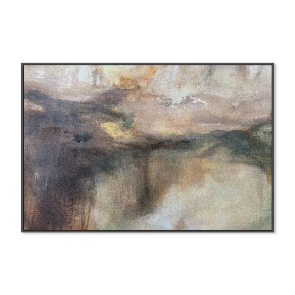 The Lengths, By Hope Bainbridge Wall Art Gioia-Local 60x40cm Framed Canvas Black