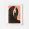 The Woman With The Black Dress, By Bea Muller Wall Art Gioia-Local 40x60cm Framed Poster Black