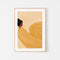 The Woman With The Yellow Stripes, By Bea Muller Wall Art Gioia-Local Black Framed Poster 40x60cm