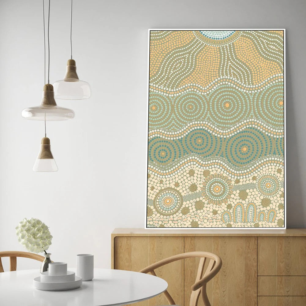 Travelling Our Land, By Domica Hill Wall Art Gioia-Local