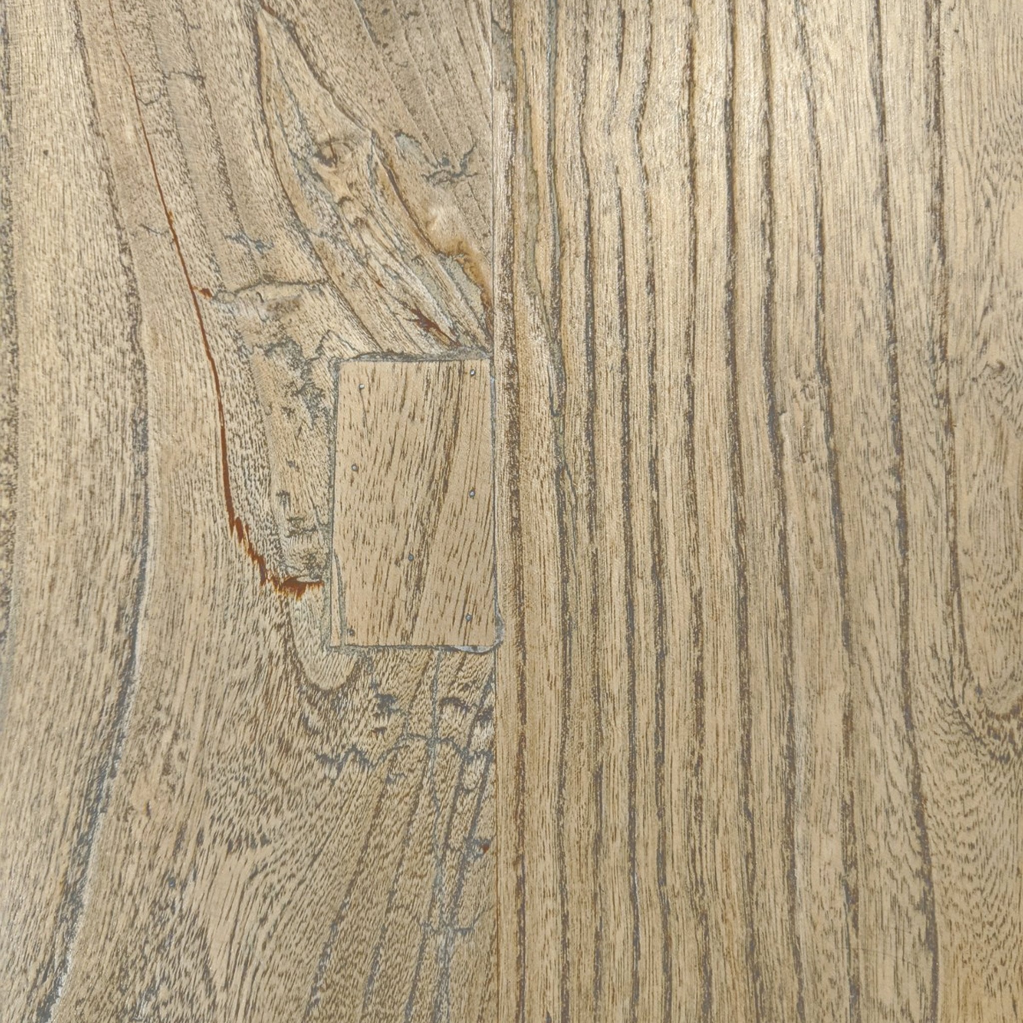 Ex Display - Edwin 3m Reclaimed Elm Dining Table - Natural Dining Table Reclaimed-Core