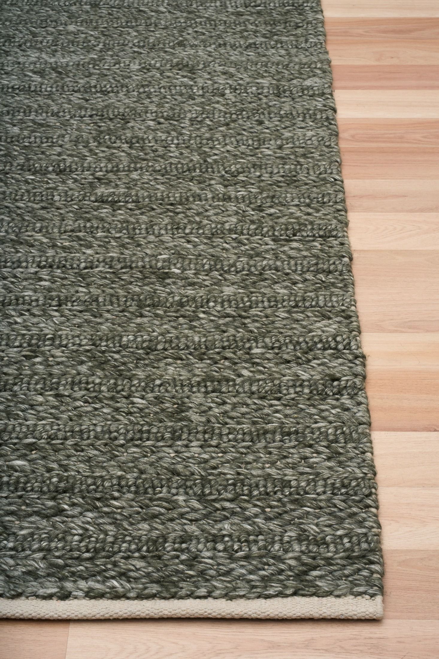 Vallis Wool Rug Rug Mos-Local