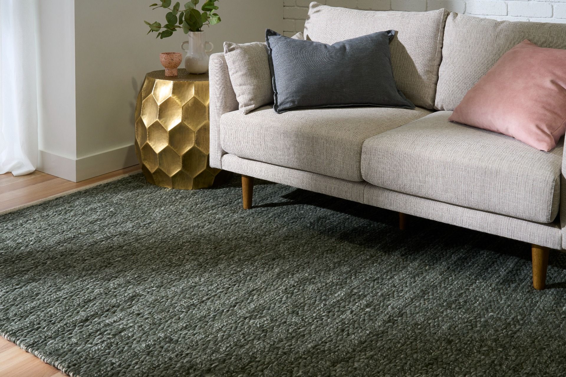Vallis Wool Rug Rug Mos-Local
