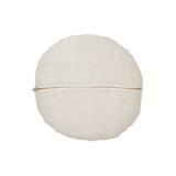 Ex Display - Vardo 40cm Round Cushion - Fawn with Feather Insert - Last One Cushion Warran-Local