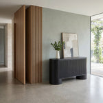Velero 1.68m Sideboard - Full Black Buffet & Sideboard Nicki-Core