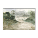 Verdant, Style A, Danhui Nai Wall Art Gioia-Local 60x40cm Framed Canvas Black
