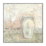 Vessel, Style D, By Karen Cavania Wall Art Gioia-Local 50x50cm Framed Canvas Black