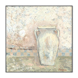 Vessel, Style D, By Karen Cavania Wall Art Gioia-Local 50x50cm Framed Canvas Black
