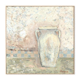 Vessel, Style D, By Karen Cavania Wall Art Gioia-Local 50x50cm Framed Canvas Oak