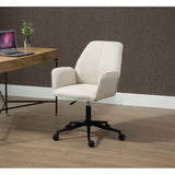 Vini Fabric Office Chair - Beige Office Chair Charm-Local   