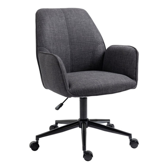 Vini Fabric Office Chair - Grey Office Chair Charm-Local   