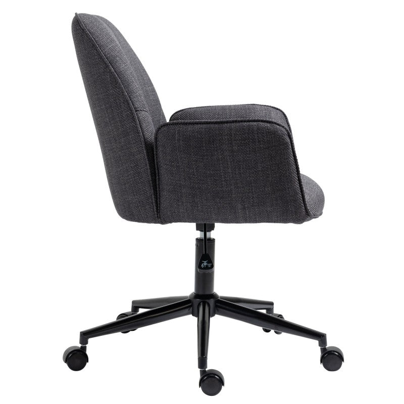 Vini Fabric Office Chair - Grey Office Chair Charm-Local   