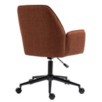 Vini Fabric Office Chair - Rust Office Chair Charm-Local   