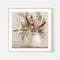 Warm Protea, Style A, By Julia Purinton Wall Art Gioia-Local 50x50cm Framed Poster Black