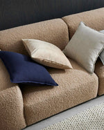 Weave Ava 50cm Velvet Cushion - Nougat Cushion Weave-Local   