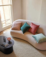Ex Display - Weave Ava 50cm Velvet Cushion - Powder Cushion Weave-Local   
