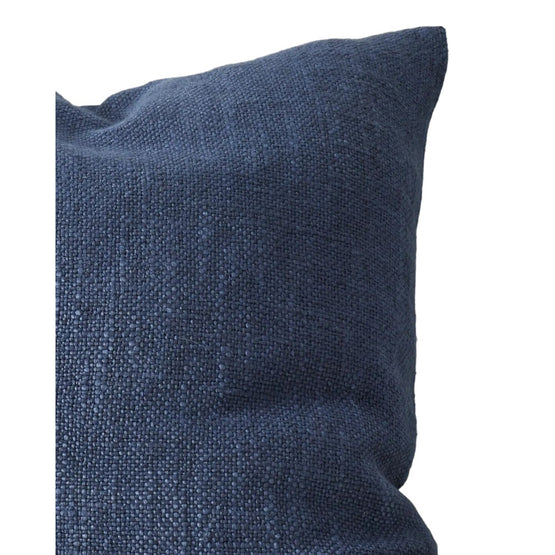 Weave Domenica 50cm Linen Cushion - Denim Cushion Weave-Local   