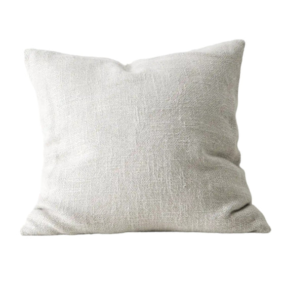 Weave Domenica 50cm Linen Cushion - Glacier Cushion Weave-Local   