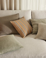 Weave Domenica 50cm Linen Cushion - Sage Cushion Weave-Local   