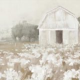 White Barn Meadow Neutral, By Danhui Nai Wall Art Gioia-Local 60x40cm Framed Canvas Gold