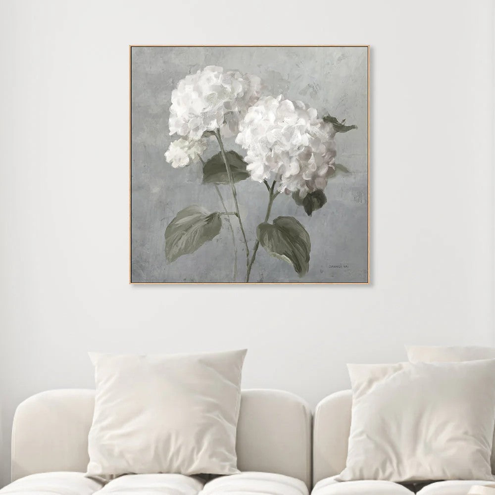 White Hydrangeas, By Danhui Nai Wall Art Gioia-Local