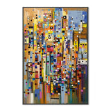 Wonderful Moments, By Ekaterina Ermilkina Wall Art Gioia-Local 40x60cm Framed Canvas Black