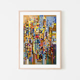 Wonderful Moments, By Ekaterina Ermilkina Wall Art Gioia-Local 40x60cm Framed Poster Black