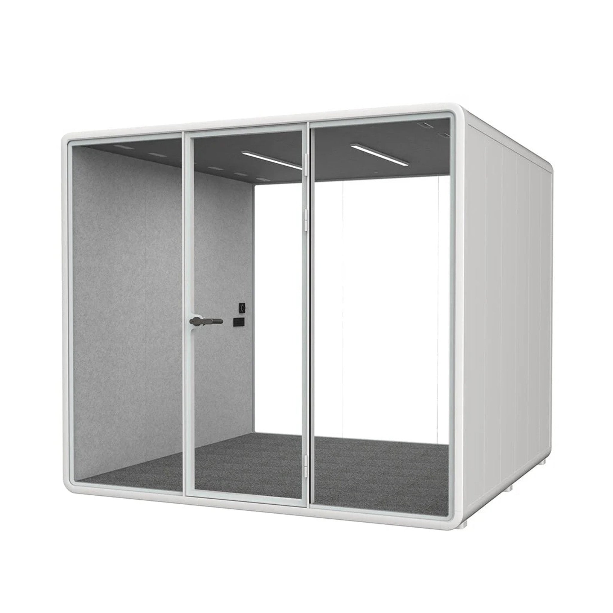 Evolve XL Office Pod - Conference (No Furniture) - White by Humble Office Silent Booth Hbox-Core