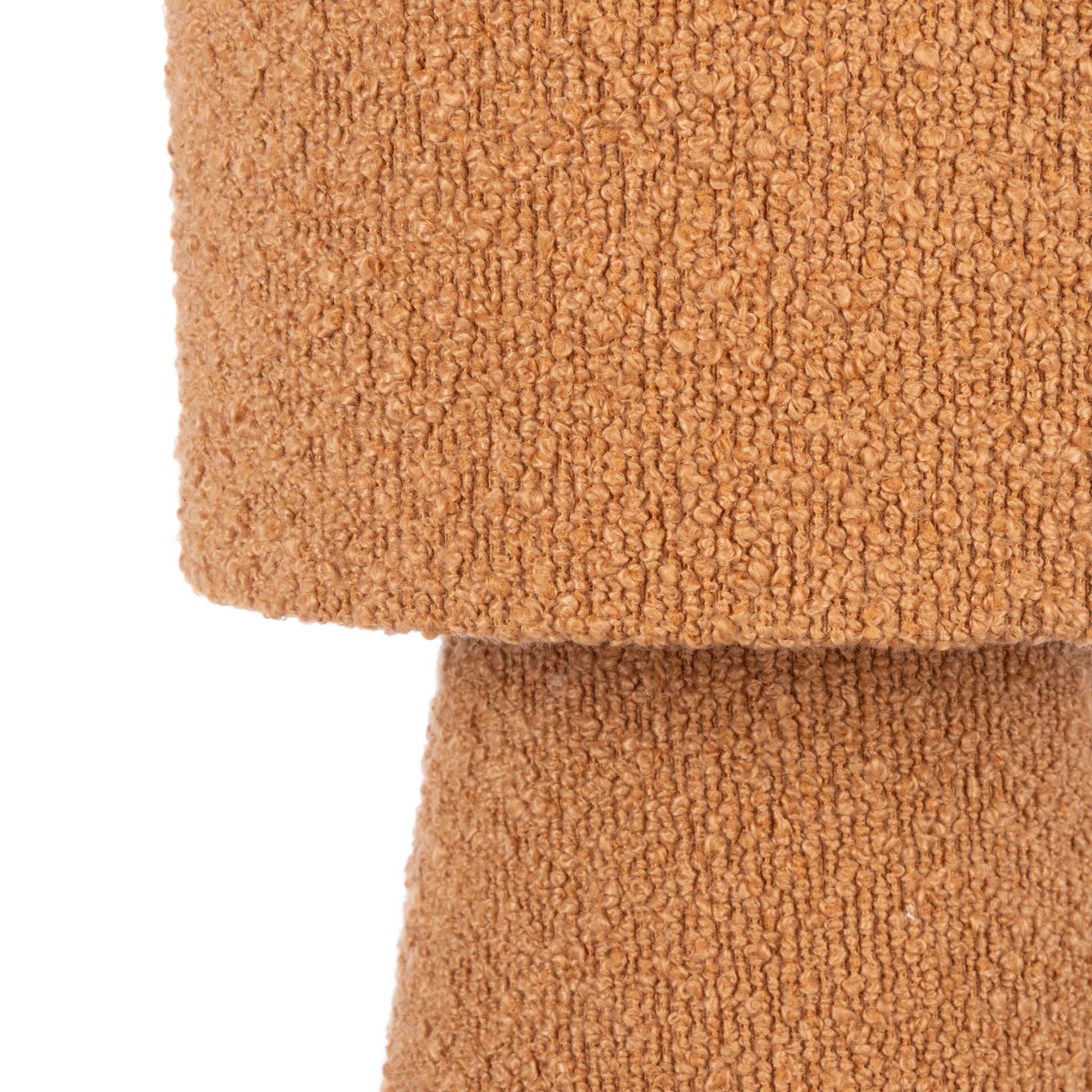 Yasashvi Table Lamp - Rust Boucle Lighting Albi-Local