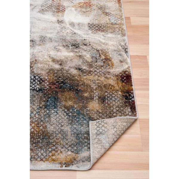 Zafra Abstract Rug - Sea Rug Mos-Local
