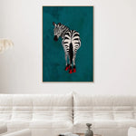 Zebra In Heels, By Sarah Manovski Wall Art Gioia-Local
