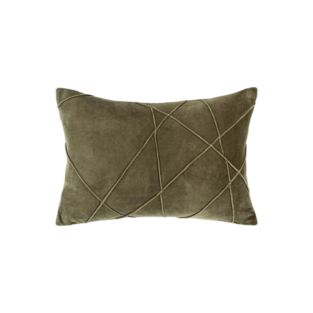 Ex Display - Ollo Alba Cushion with Feather Inserts - Toffee Cushion Furtex-Local